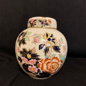 Ginger Jar With Lid - Masons Patent Ironstone China